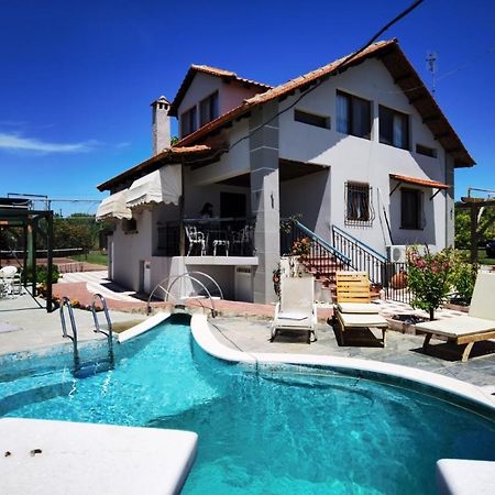 Rural Villa Private Pool, Bbq, Court ,20' Airport Nea Kallikrateia Exterior foto