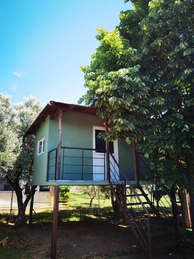 Rural Villa Private Pool, Bbq, Court ,20' Airport Nea Kallikrateia Exterior foto