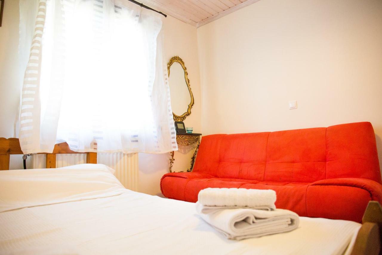 Rural Villa Private Pool, Bbq, Court ,20' Airport Nea Kallikrateia Exterior foto